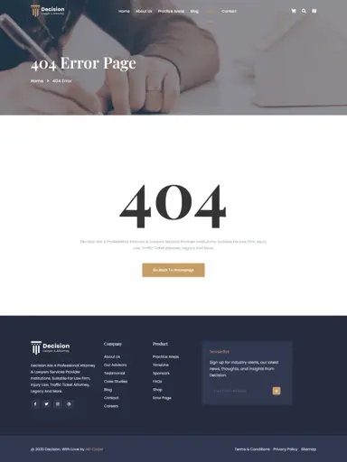 Error Page
